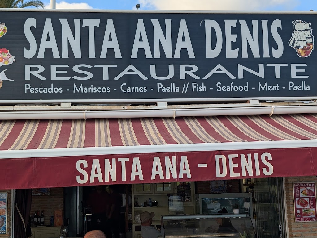 Restaurante Santa Ana Denis — Carta