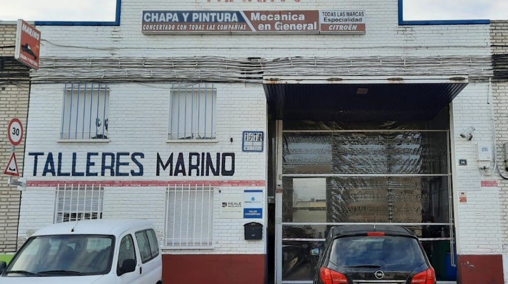 Talleres Marino. Chapa, mecanica y pintura.