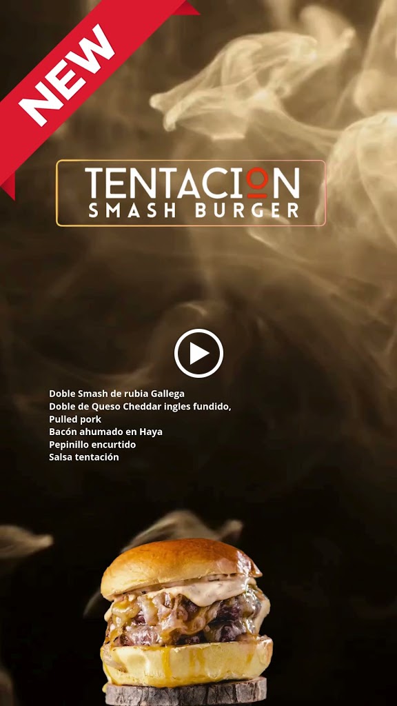 Tentacion Smash Burger — Carta
