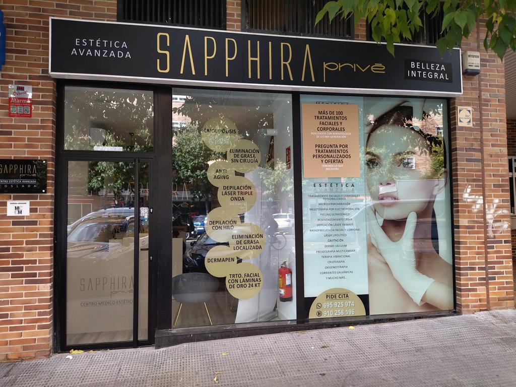 Centro de estetica avanzada y medicina estetica Sapphira Prive Coslada