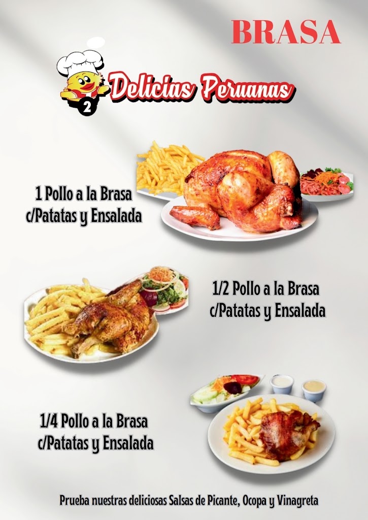 BAR RESTAURANTE DELICIAS PERUANAS 2 - Alcala de Henares — Carta