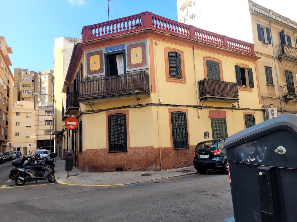 Zona de aparcamiento reservada para motos