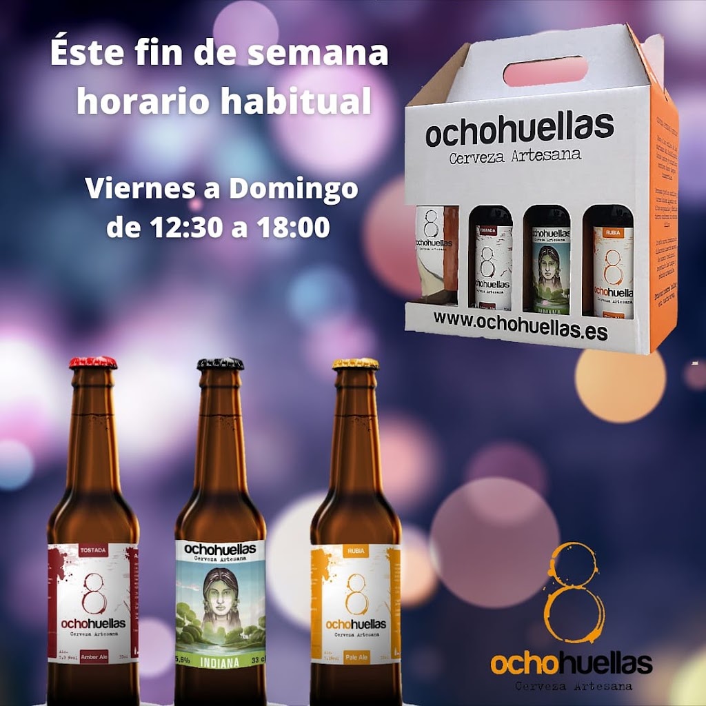 8 Huellas Cerveza Artesana — Comida y bebida