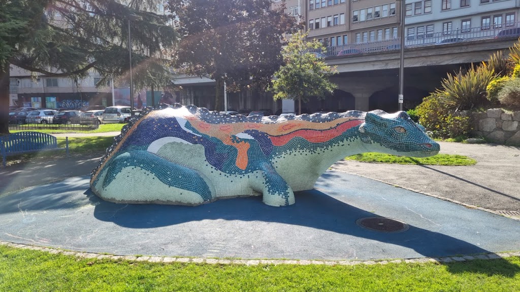 Dragon del Parque Europa