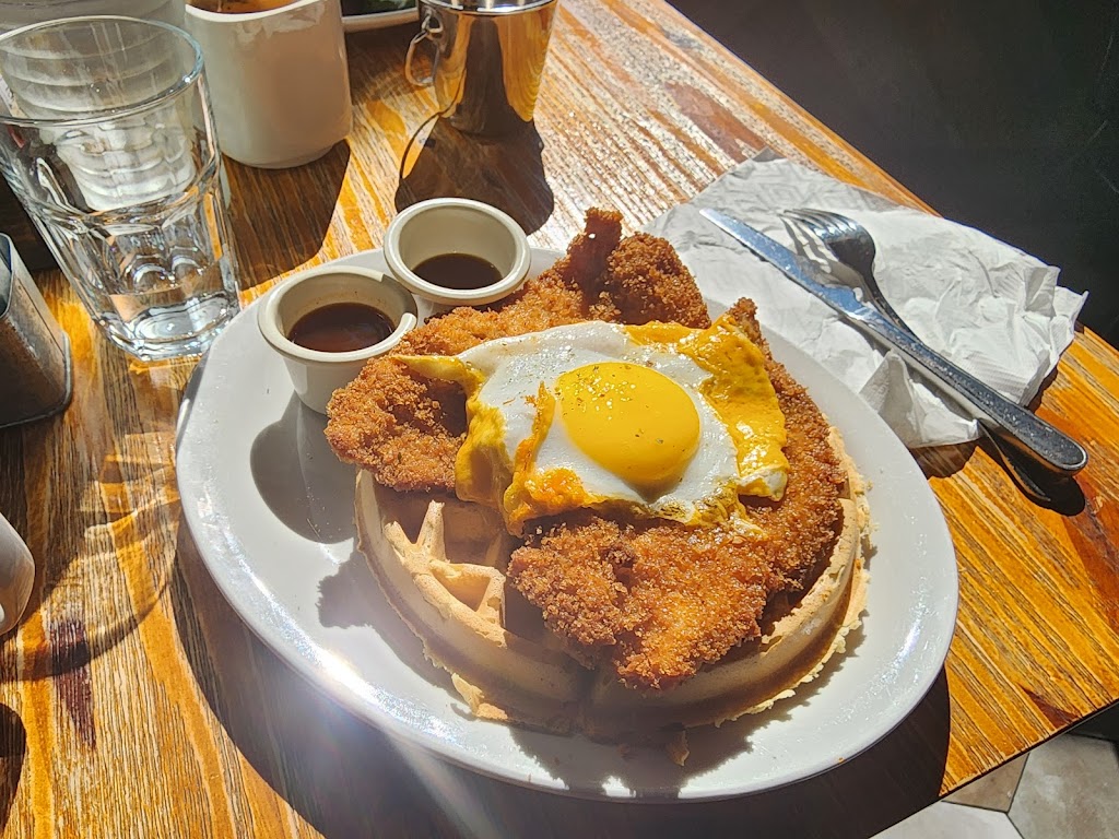 Chicken and waffles