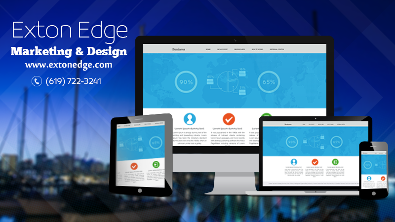 Exton Edge Marketing Website Design