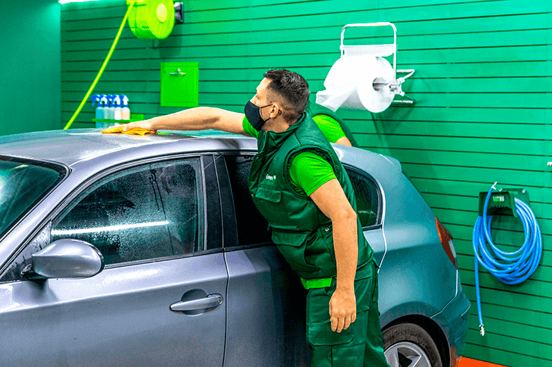 Green Wash Barceloneta Port vell