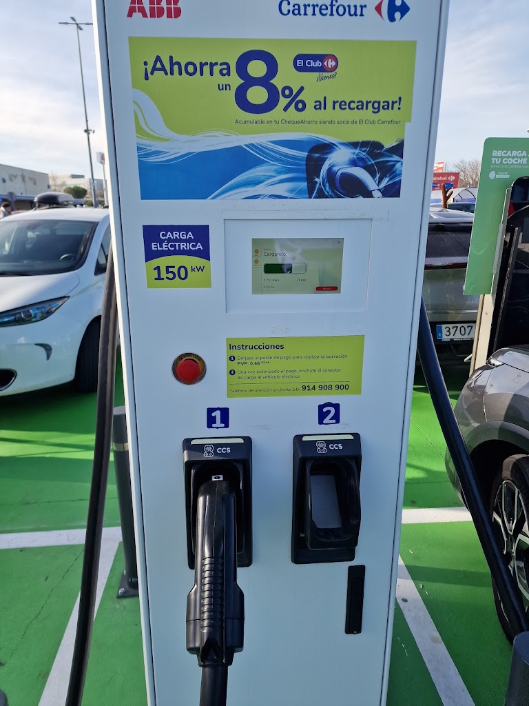 Estacion de carga de vehiculos electricos