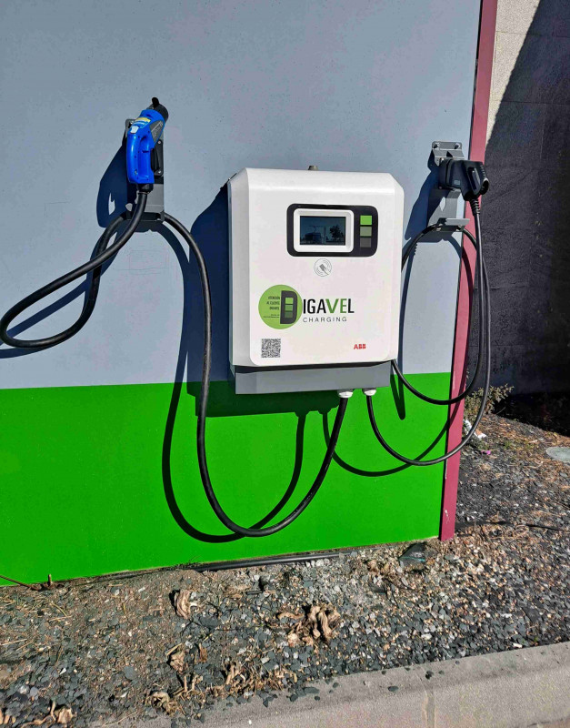 Estacion de carga de vehiculos electricos