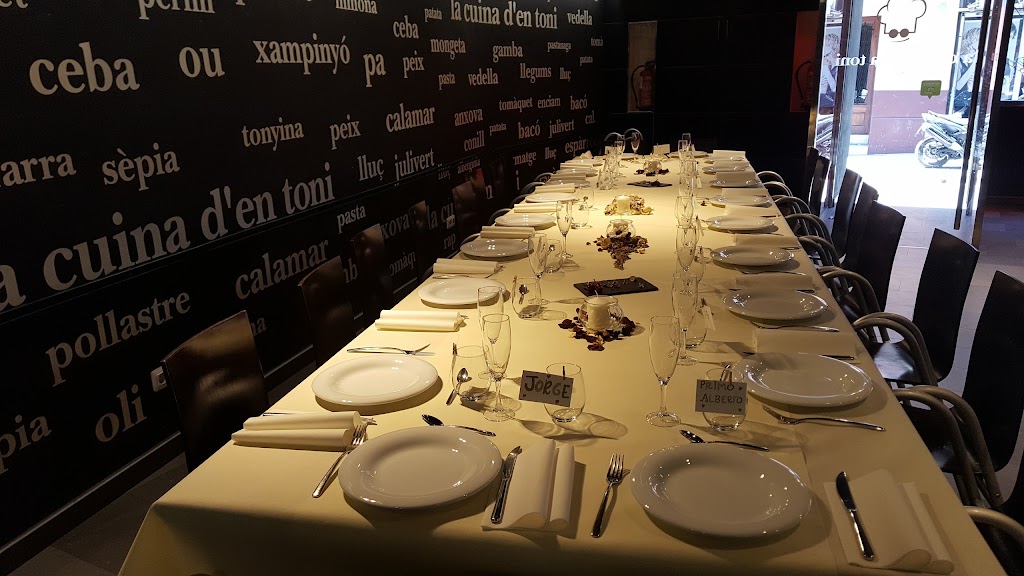 La cuina d' en Toni — Carta