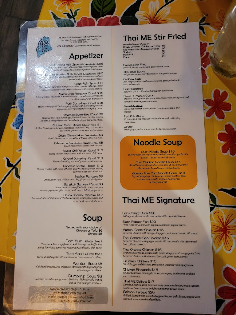 Thai Me restaurant