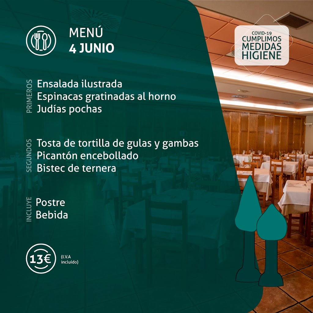 Restaurante Bolaso — Carta