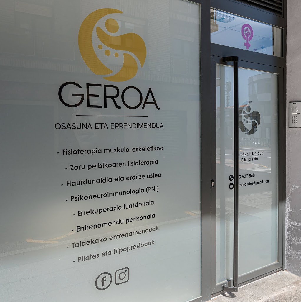 GEROA ZENTROA. Fisioterapia, Entrenamiento, Readaptacion, Embarazo activo, Suelo Pelvico, Pilates... en Gernika