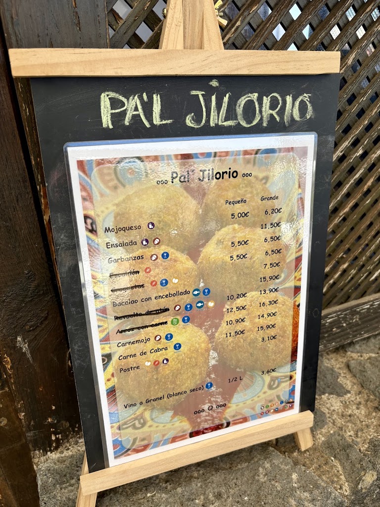 Guachinche Bodega La Suertita — Carta