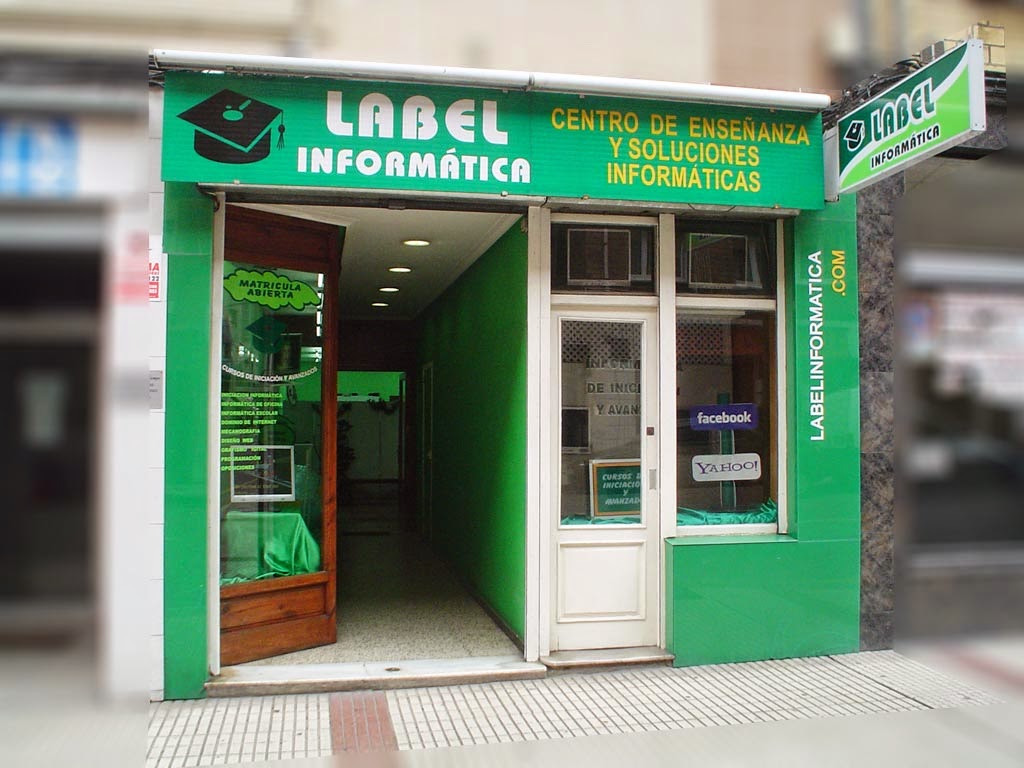 Label Informatica — Del propietario