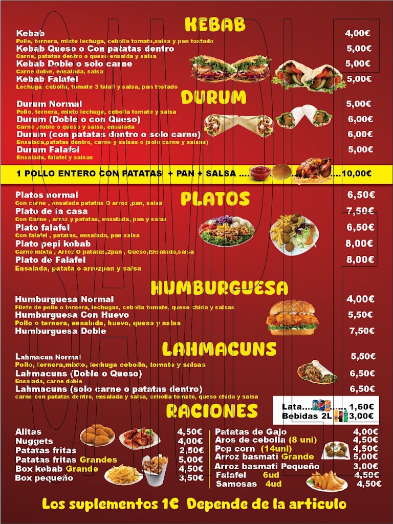 Doner kebab pepi — Carta