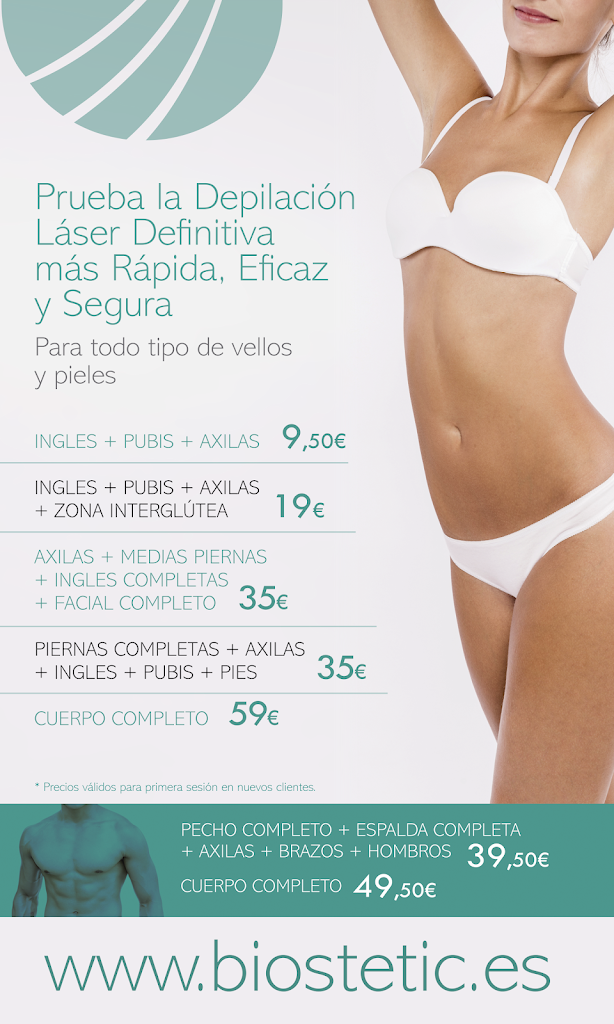 Biostetic Dos Hermanas depilacion laser indolora