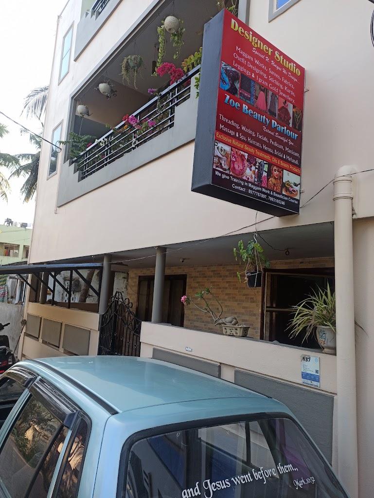 Designer Studio Designer Maggam Works Saree House And Zoe Beauty Parlour