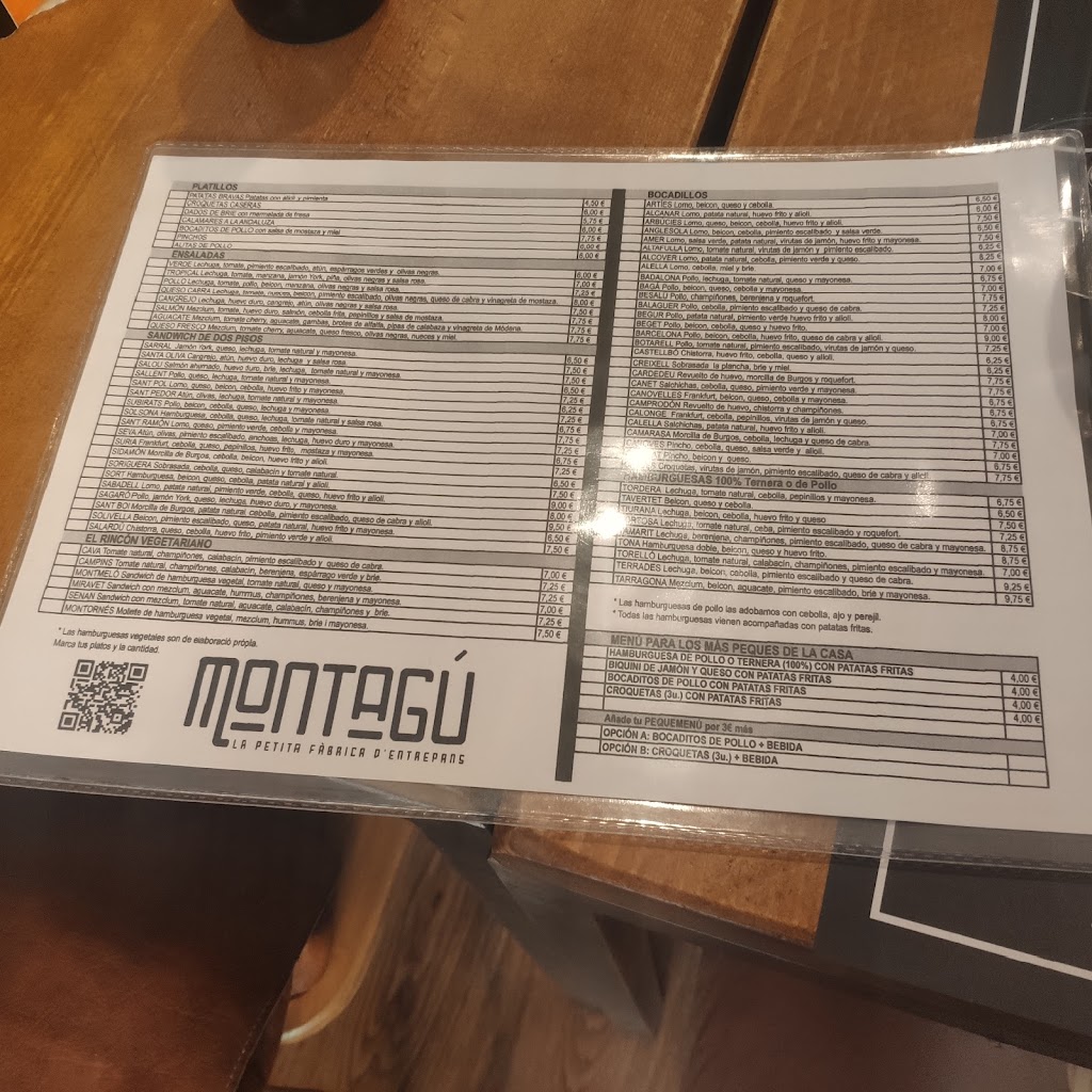 Montagu — Carta
