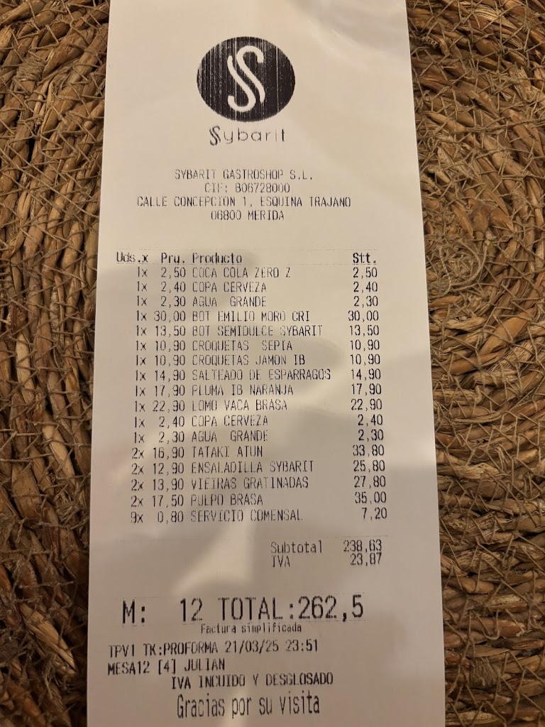 Sybarit Gastroshop — Mas recientes