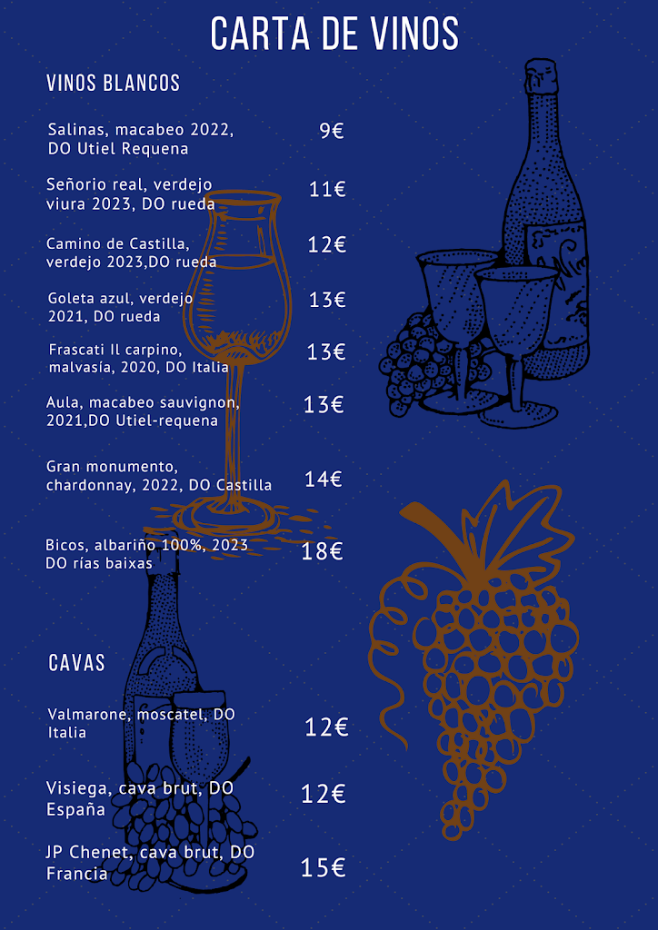 Restaurante La Caseta. (Antiguo Rte Nou Casa Martinez) — Carta