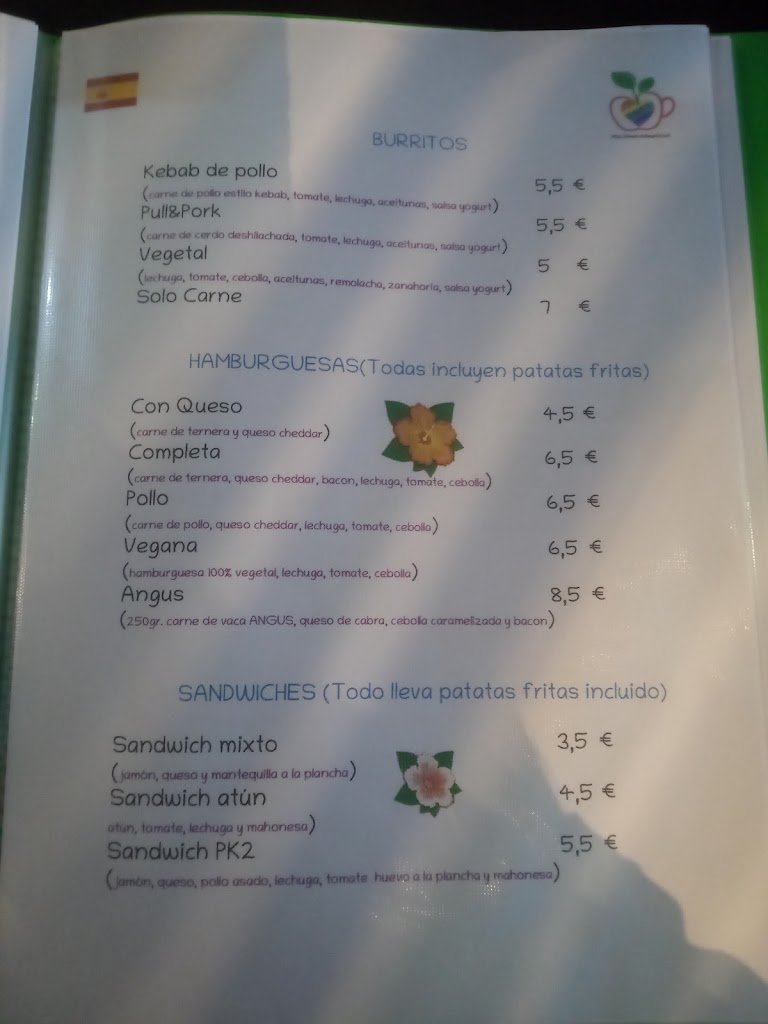 Bar DulzesPK2 — Carta