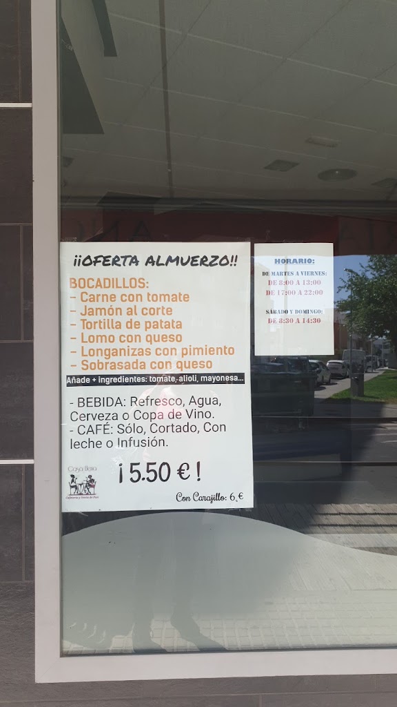 Cafeteria Helena — Carta