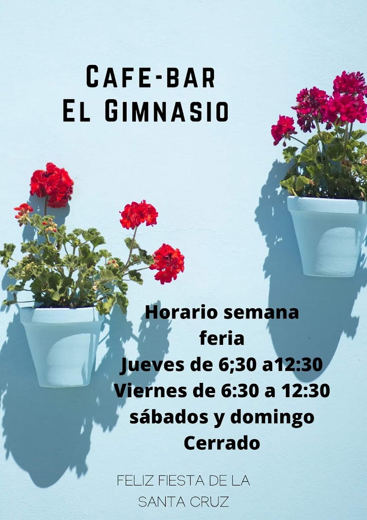Cafe-Bar El Gimnasio — Del propietario