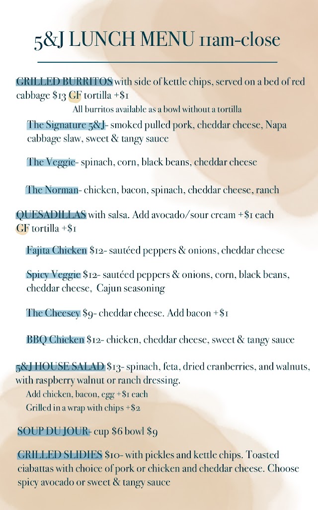  5th and Jefferson Coffee House