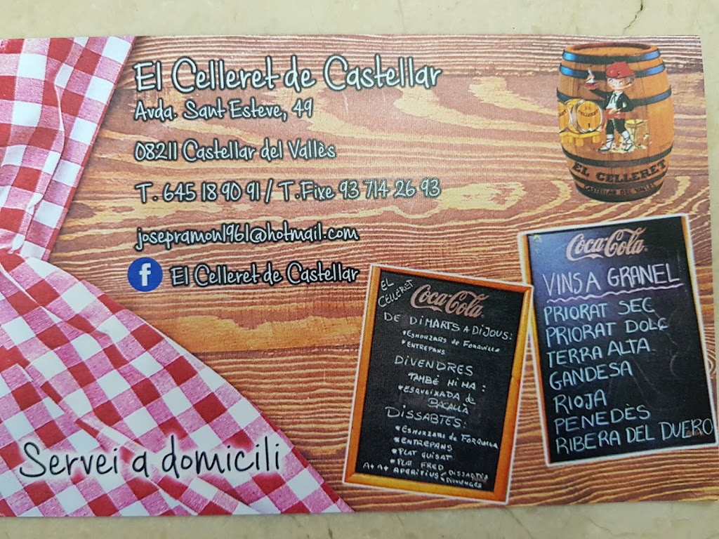 El Celleret de Castellar — Carta