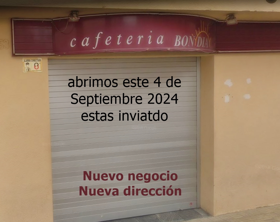 Bon Dia — Del propietario