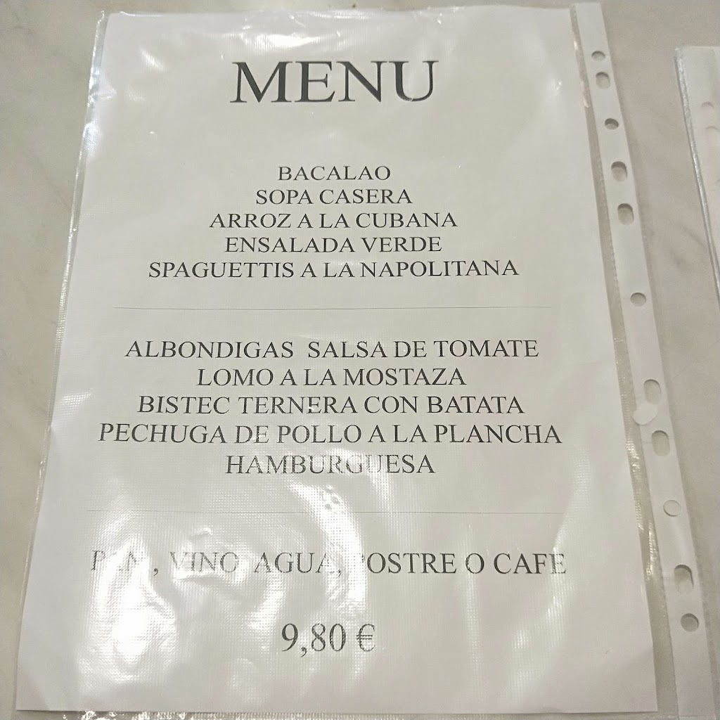 Restaurante Frankfurt Antonio — Carta