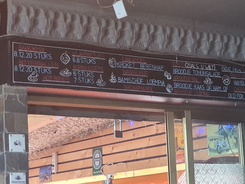 Old Fox beach bar — Carta