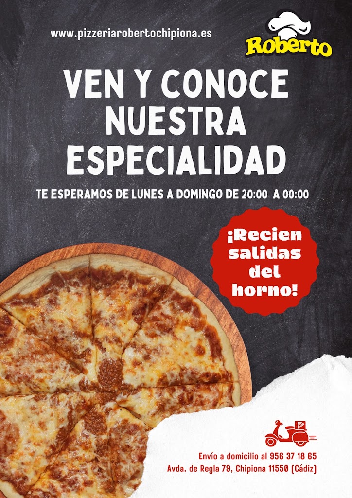 Pizzeria Roberto — Carta