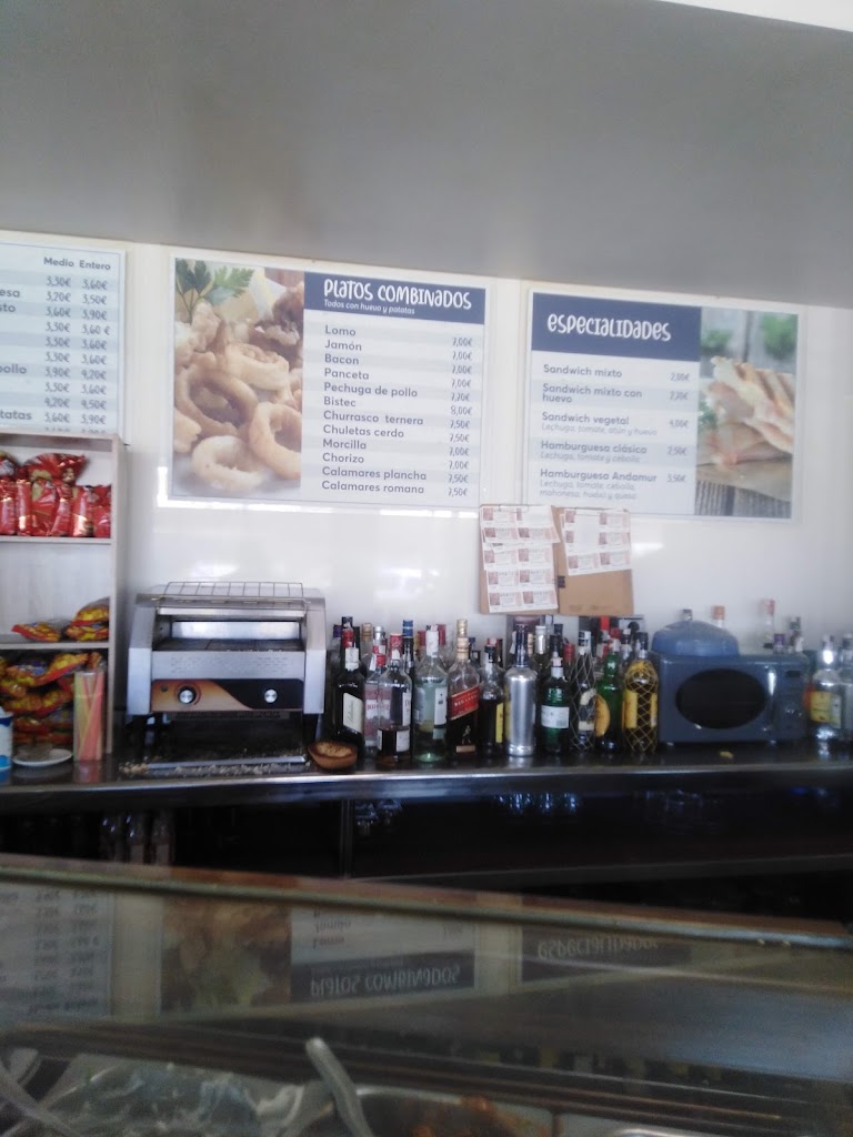 Restaurante Andamur El Limite — Carta