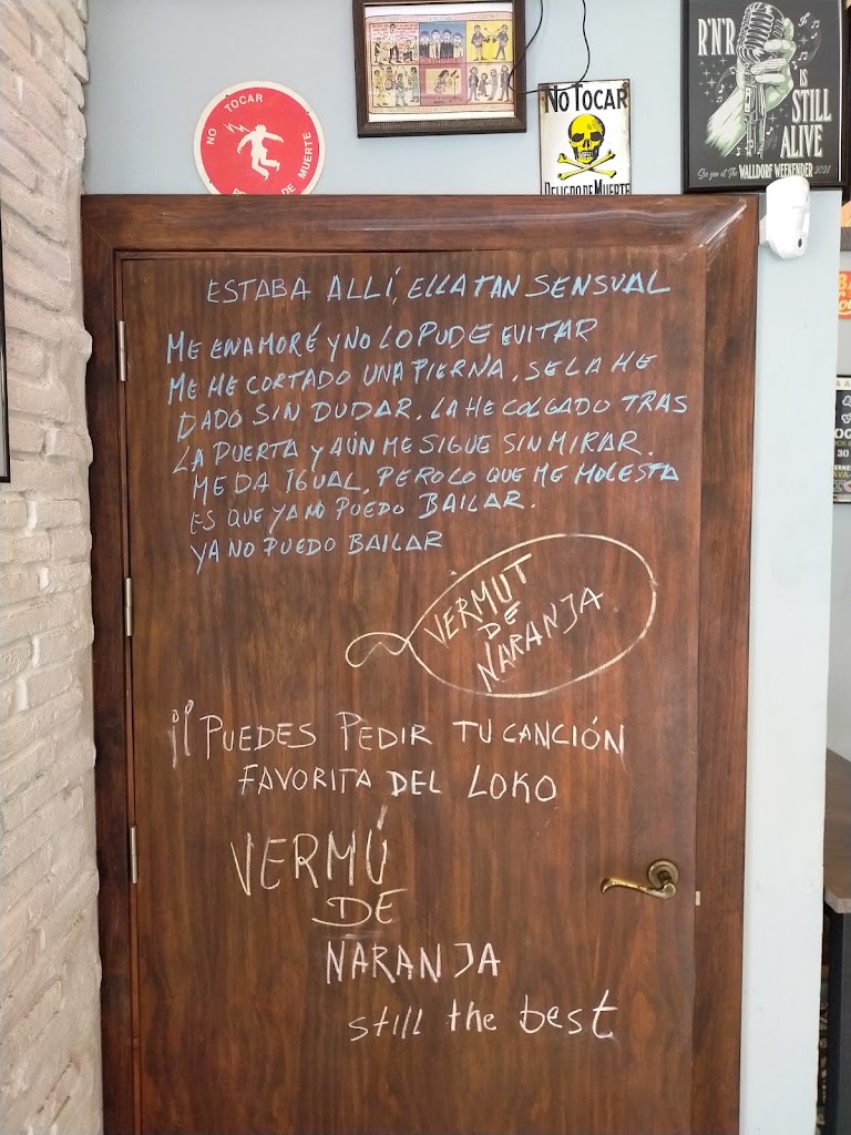 Besos Robados Loungue Bar — Carta