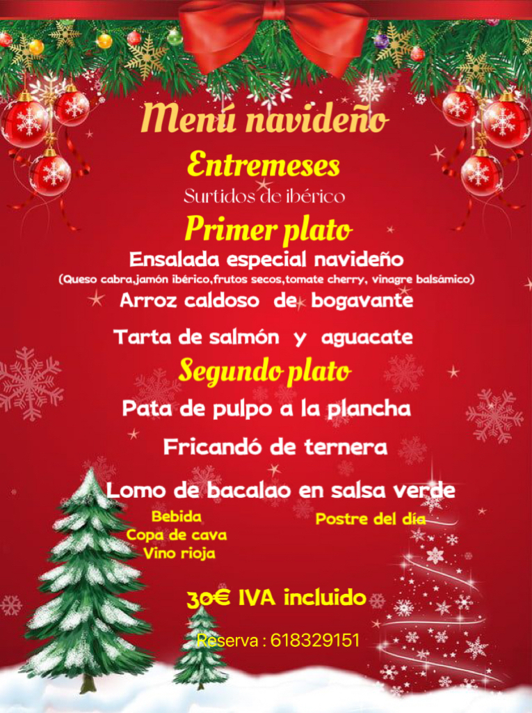BAR CESAR — Carta