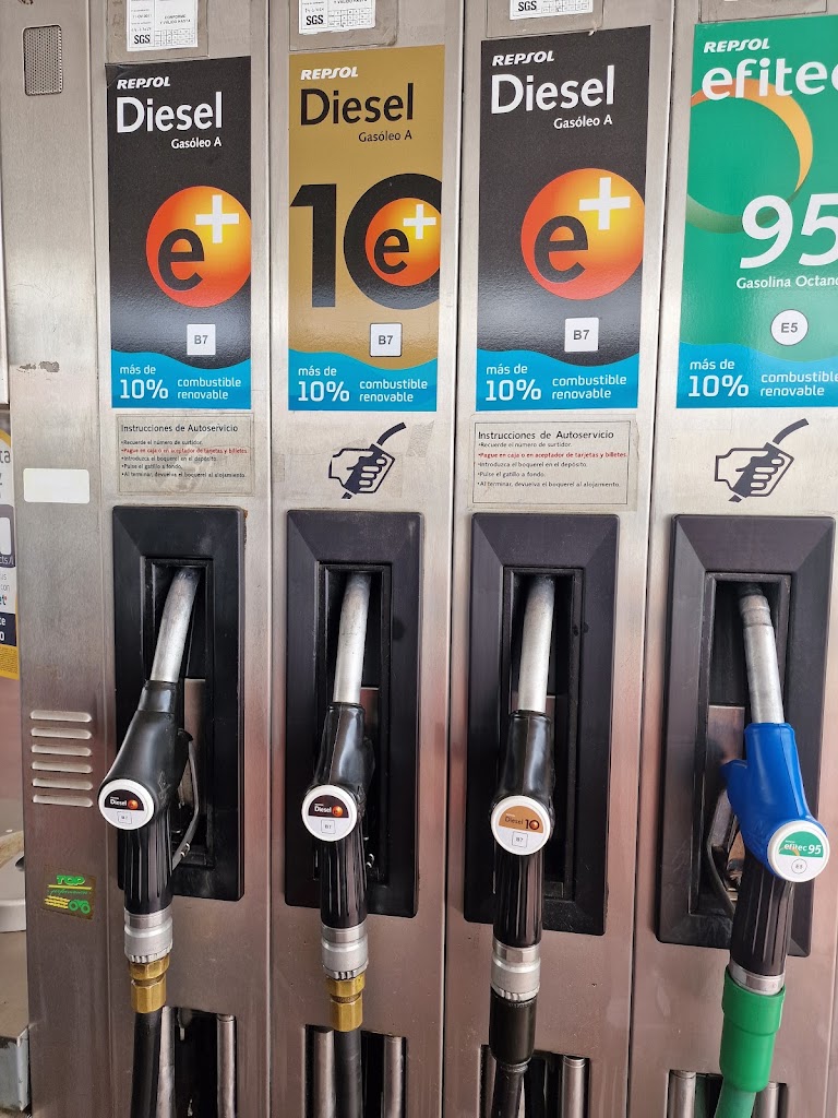 Repsol — Surtidor de combustible