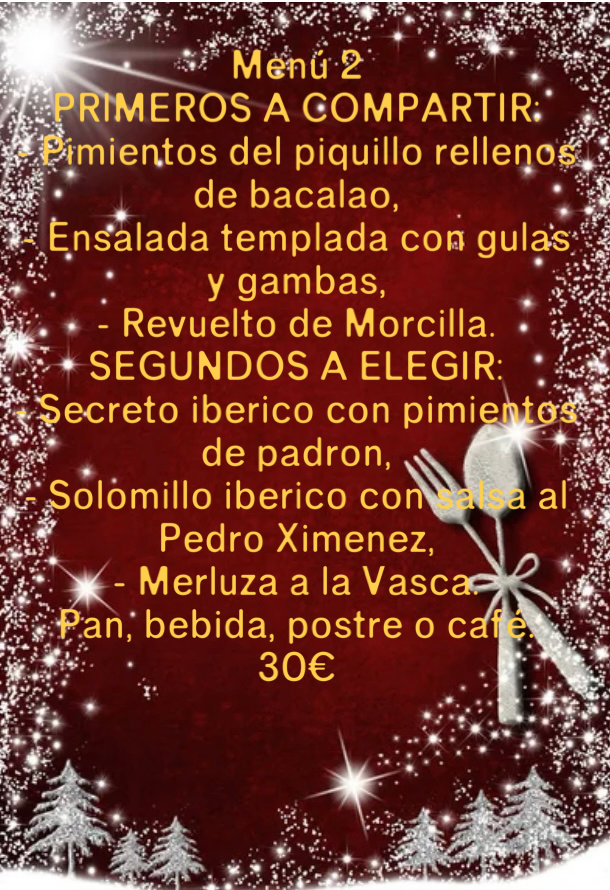 Restaurante Karaoke Bar Leona — Carta