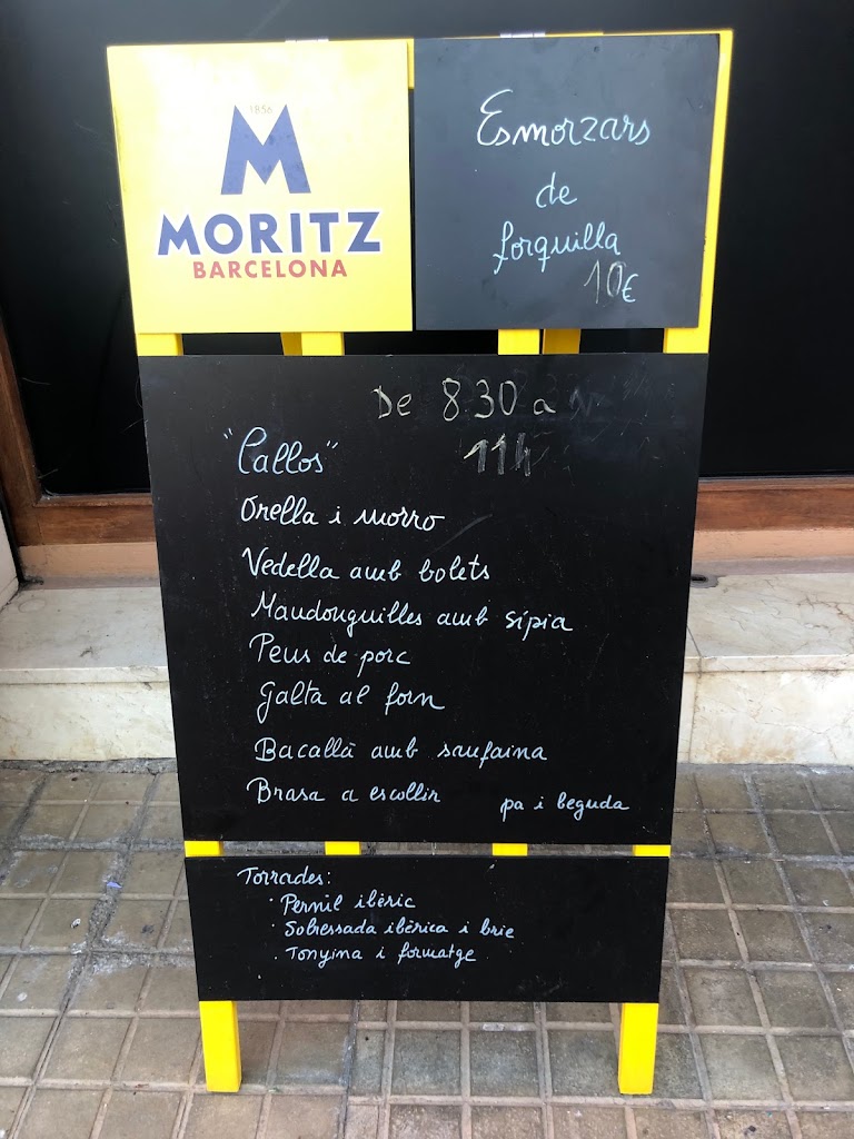 Va parir quin menjar! — Carta
