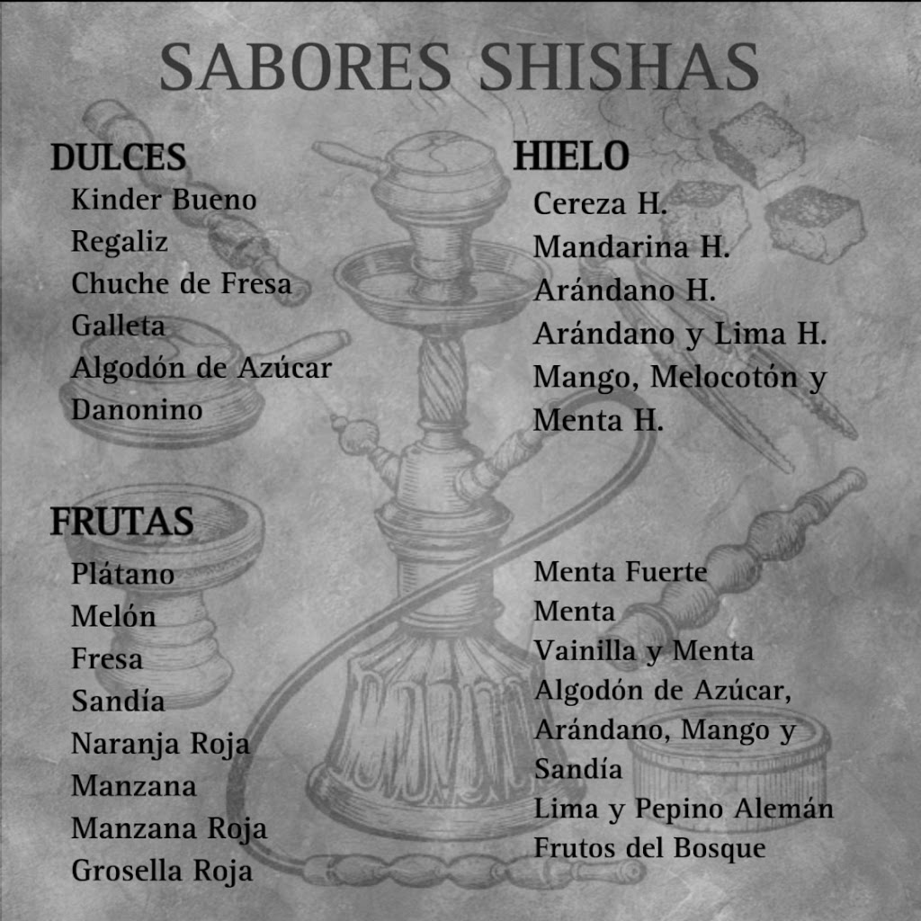 Anubis Pool Bar — Carta