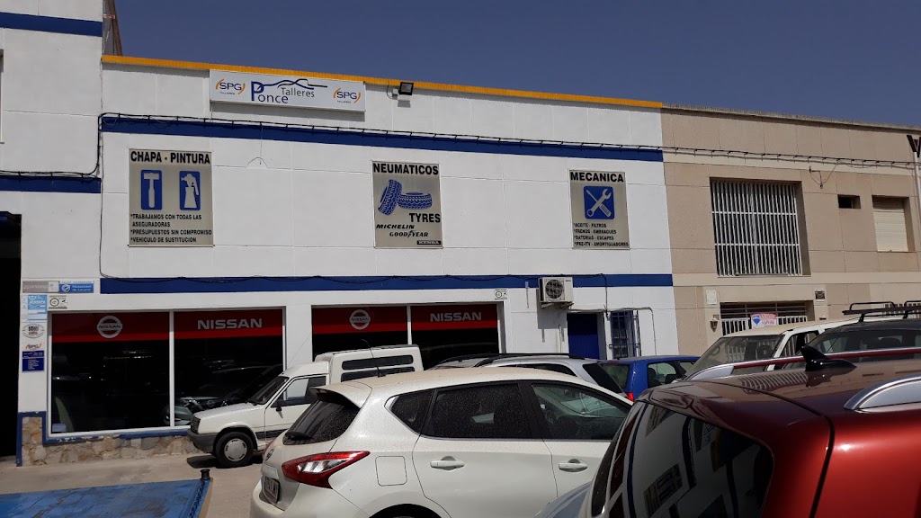 Taller mecanico en Almoradi - Talleres Ponce Ruiz | SPG Talleres