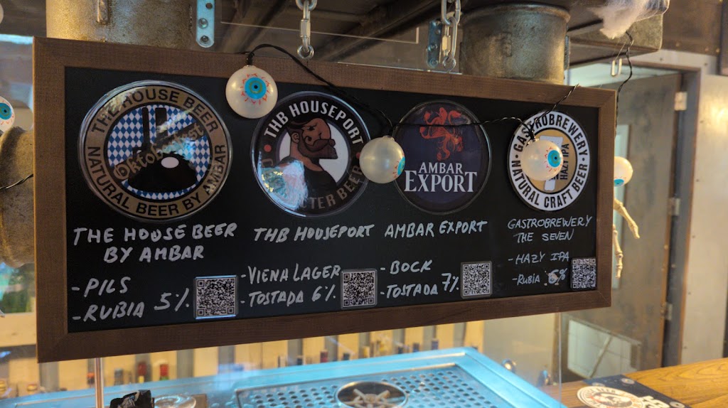 The House Beer - Pamplona Ezkaba — Carta