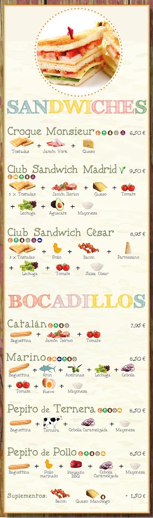 Acqua Bar & Steakhouse * Restaurante Javea — Carta