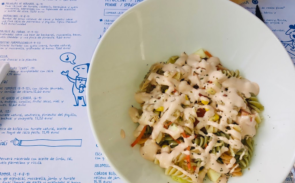 Restaurante Trattoria La Casetta — Carta