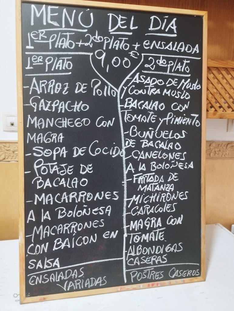 El Puchero Pepe Cola — Carta