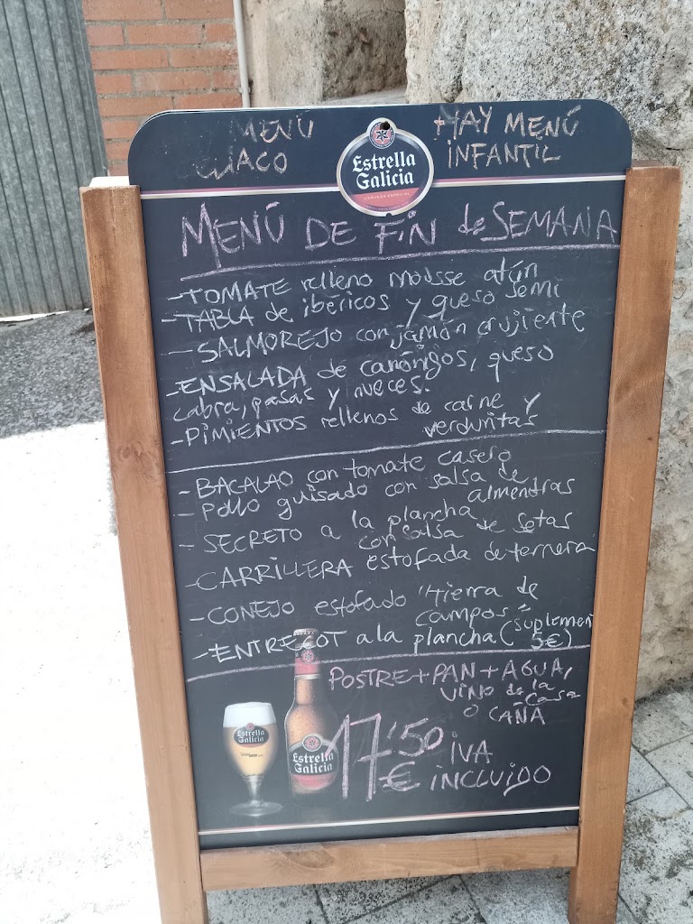 Restaurante-Taberna Los Lagares — Carta