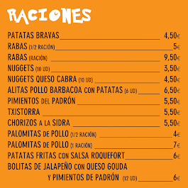 Cafe Bar Bikoka — Carta