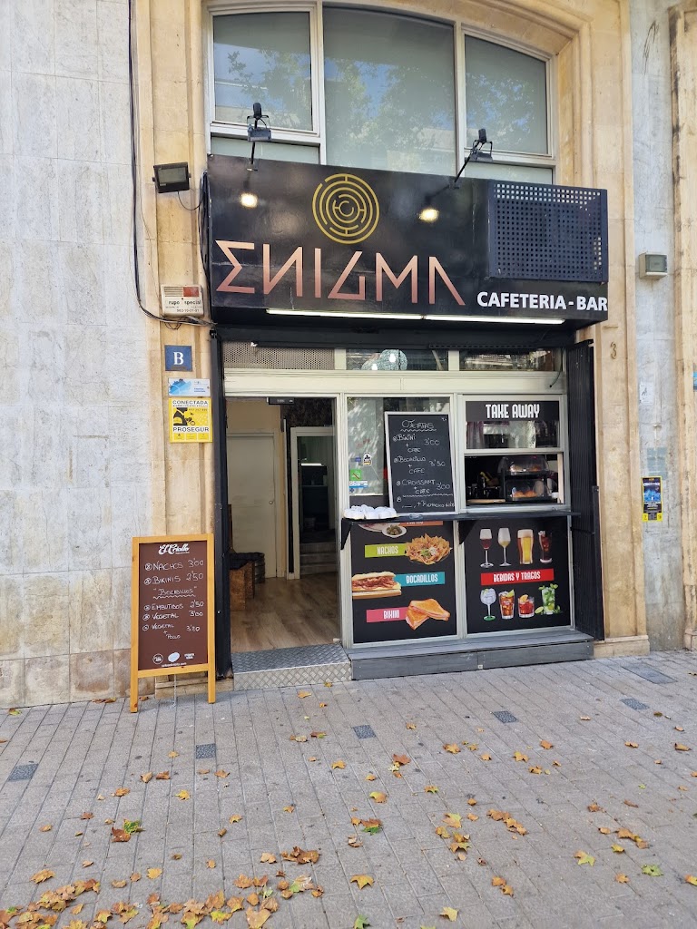 ENIGMA cafeteria bar
