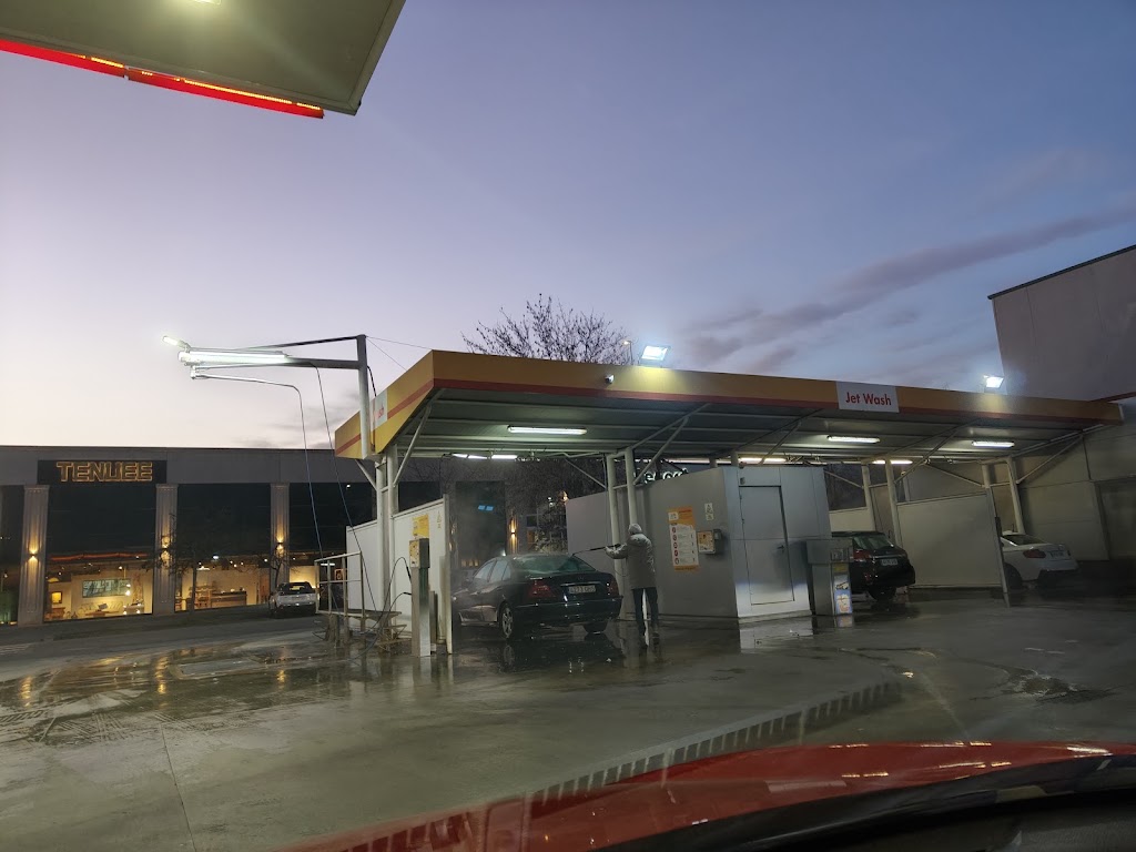 Shell — Surtidor de combustible
